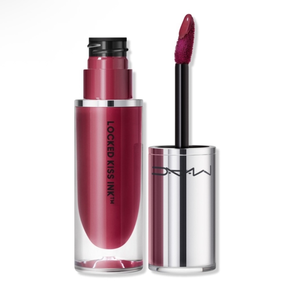 MAC Cosmetics Locked Kiss Ink Pink Mauve Lipstick $38 - Picture 3 of 6